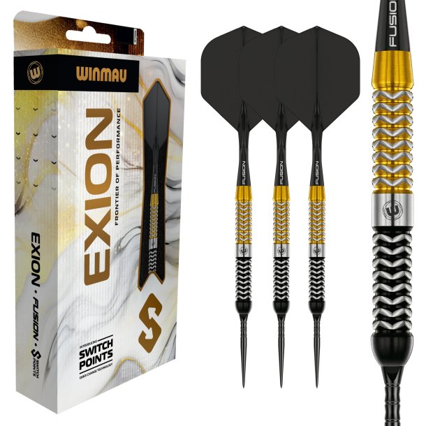 Winmau Exion Parallel Switch Point 90% Tungsten 24 gram st�ldartpiler