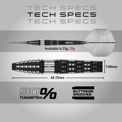 Red Dragon Recon Torpedo 90% Tungsten 25 gram st�ldartpiler
