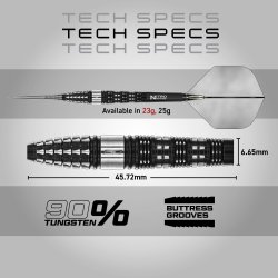Red Dragon Recon Torpedo 90% Tungsten 23 gram st�ldartpiler