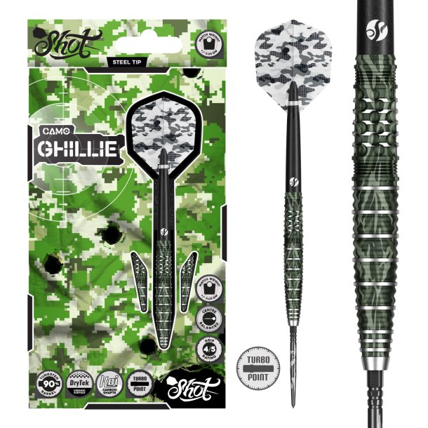 Shot Camo Ghillie TP 90% Tungsten 23 gram st�ldartpiler
