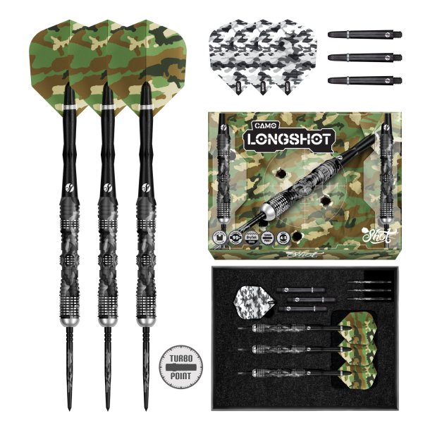 Shot Camo Longshot TP 95% Tungsten 23 gram st�ldartpiler