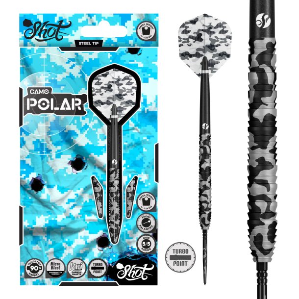 Shot Camo Polar TP 90% Tungsten 24 gram st�ldartpiler