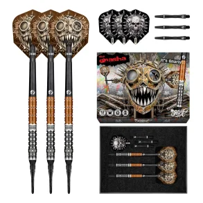 Shot Gnarly Gnasha 95% Tungsten 20 gram softdartpiler