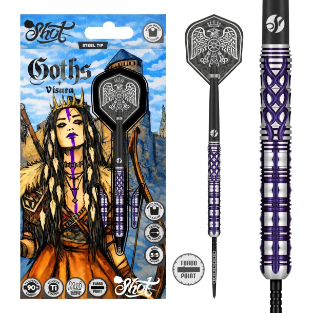 Shot Goths Visara 90% Tungsten 23 gram st�ldartpiler