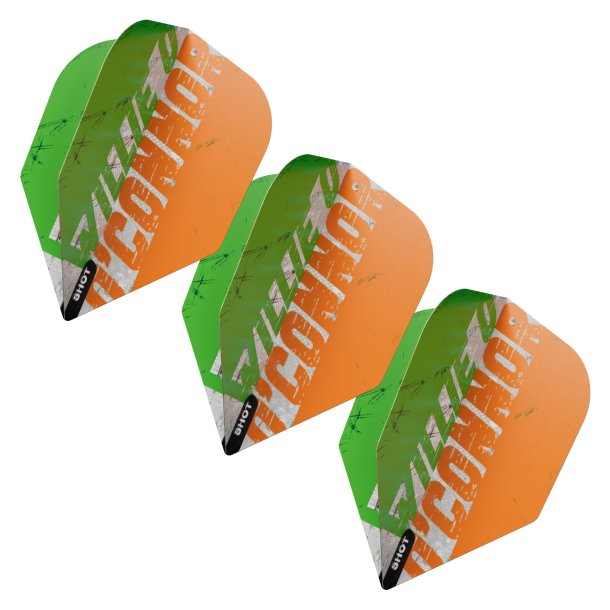 Shot Willie O'Connor flights No6 � 100 micron