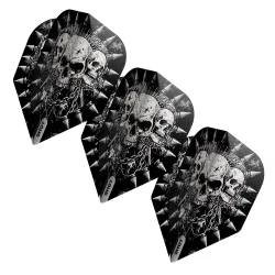 Shot Gnarly Skulls flights No6 &ndash; 100 micron