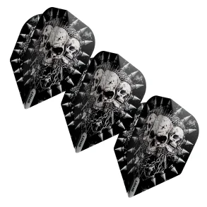 Shot Gnarly Skulls flights No6 &ndash; 100 micron