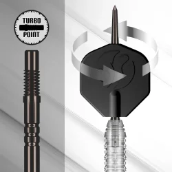 Shot Turbo Silver spisser 30 mm