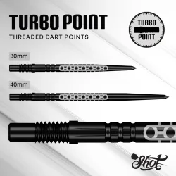 Shot Goths Turbo Black spisser 30 mm