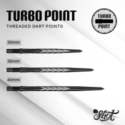 Shot Tribal Weapon Turbo Black spisser 30 mm