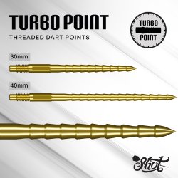 Shot Turbo RS Gold spisser 40 mm