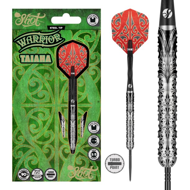 Shot Warrior Taiaha TP 90% Tungsten 26 gram st�ldartpiler
