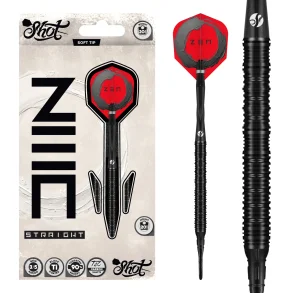 Shot Zen Straight 90% Tungsten 20 gram softdartpiler