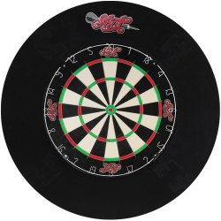 Shot 4pce Dartboard surround Black