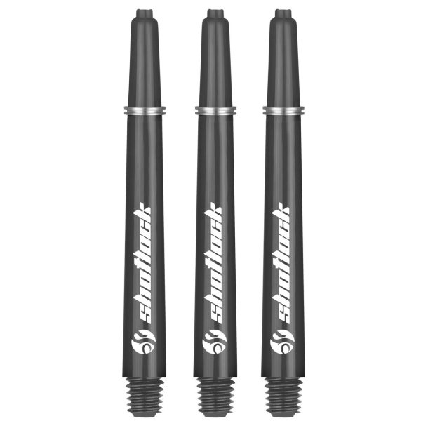 Shot Lock Bakstykker Svart Medium