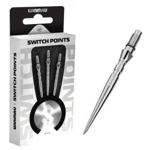 Winmau Switch Point Groove Silver 30 mm