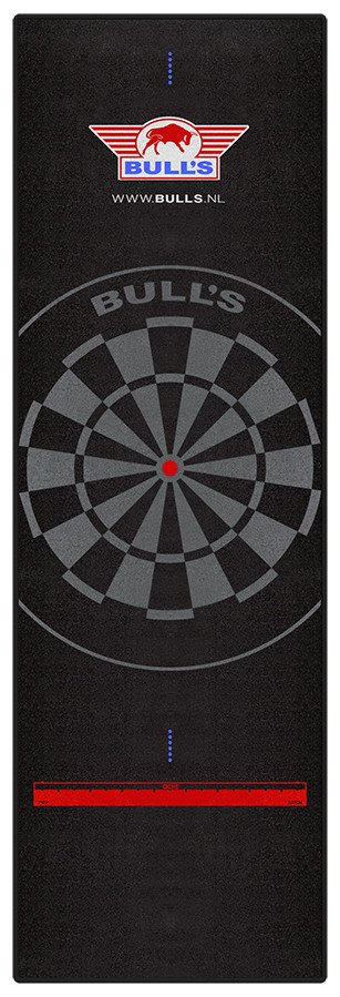 Bull's Carpet Dartmat 300x90 cm Black