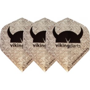 VikingDarts Checker Grey Flights