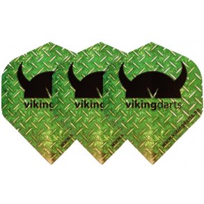 VikingDarts Checker Green Flights